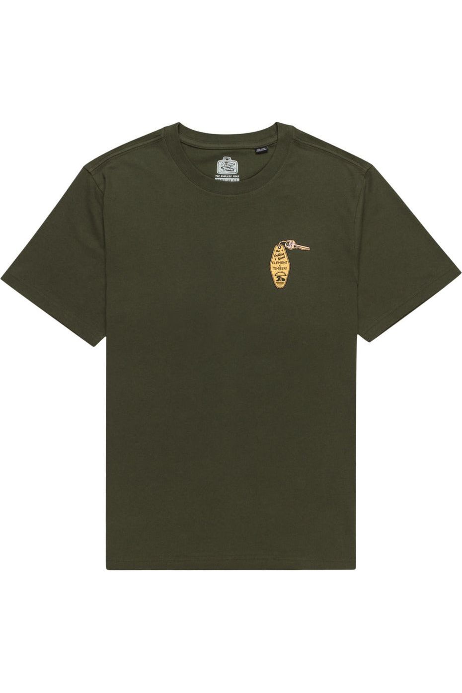 Element Timber Motel Short Sleeve T-Shirt Forest Night