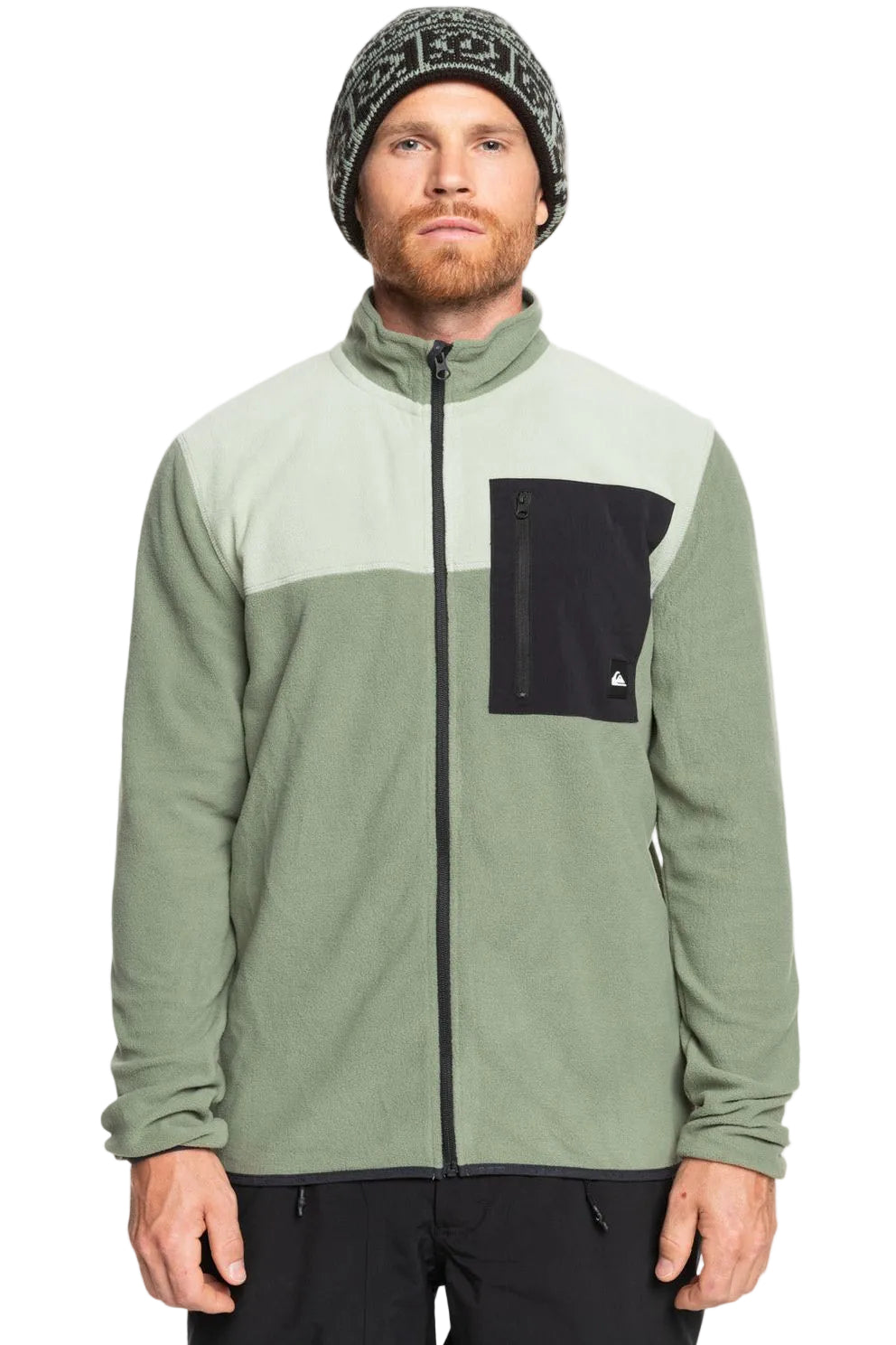 Quiksilver Aker Full Zip Fleece Sea Spray