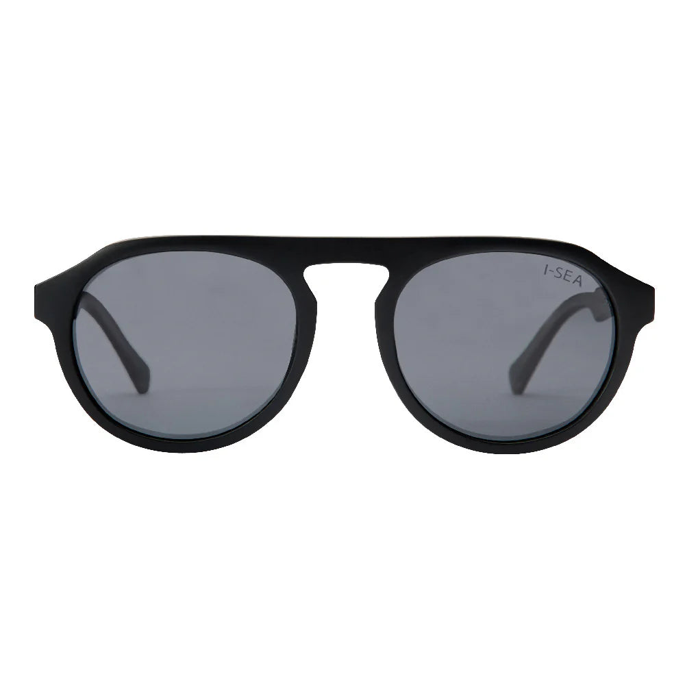 I-Sea Ivan Florence Sunglasses Black/Smoke Polarized