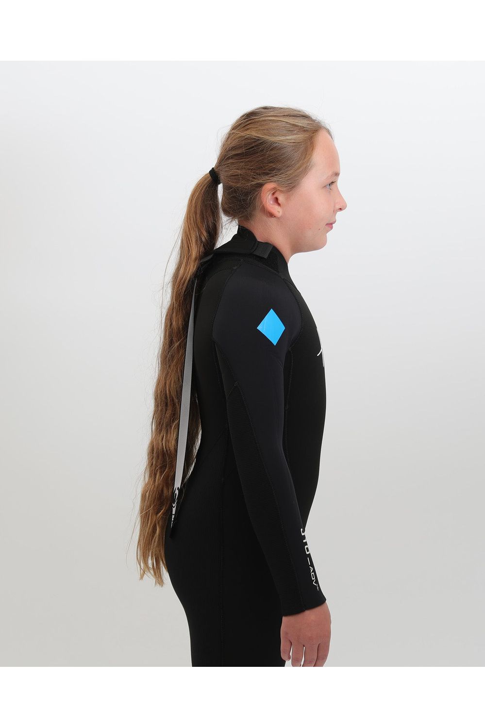 Tiki Junior Adv Wetsuit 4/3 GBS Steamer Back Zip