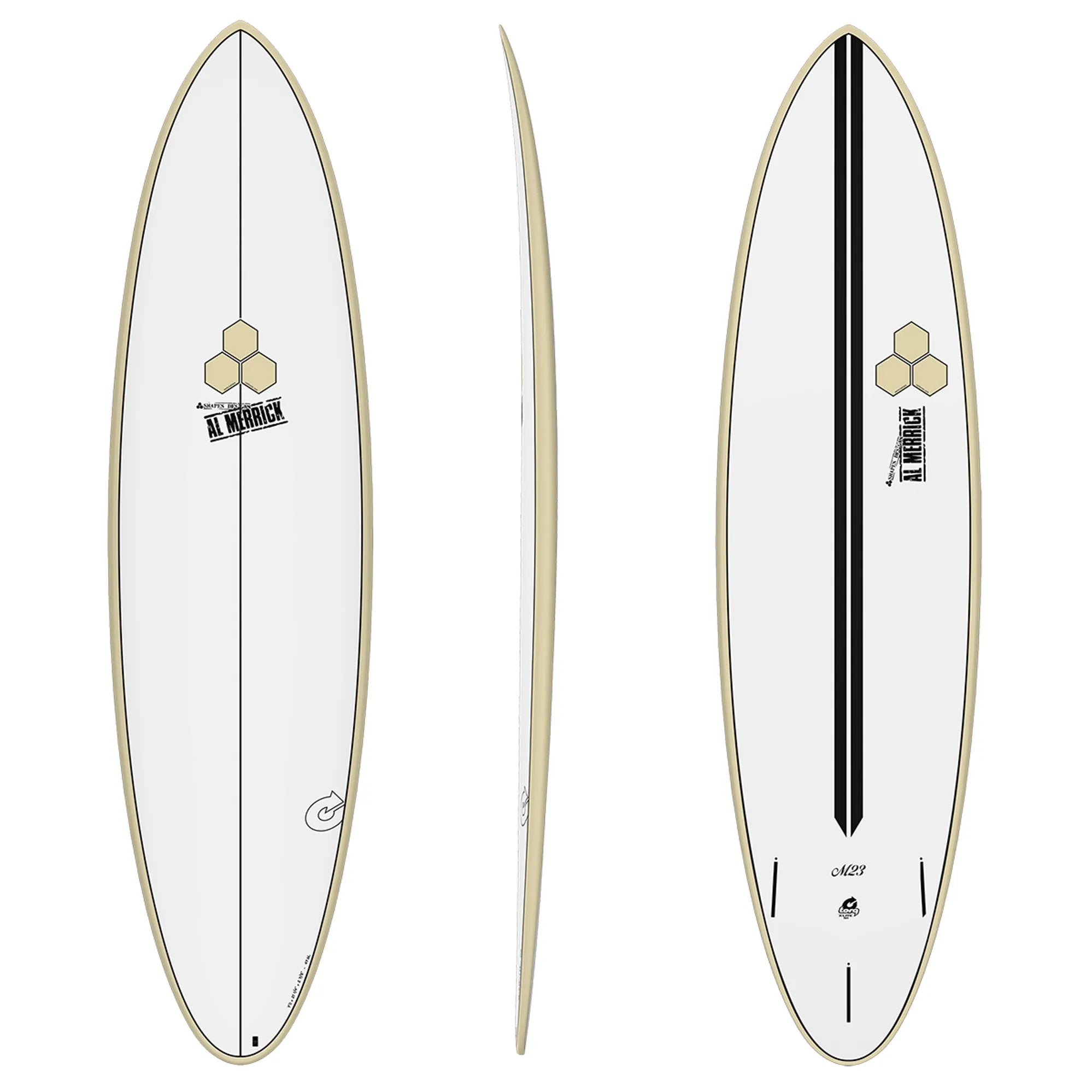 Torq X-Lite M23 Surfboard Sand Rail + Pinline