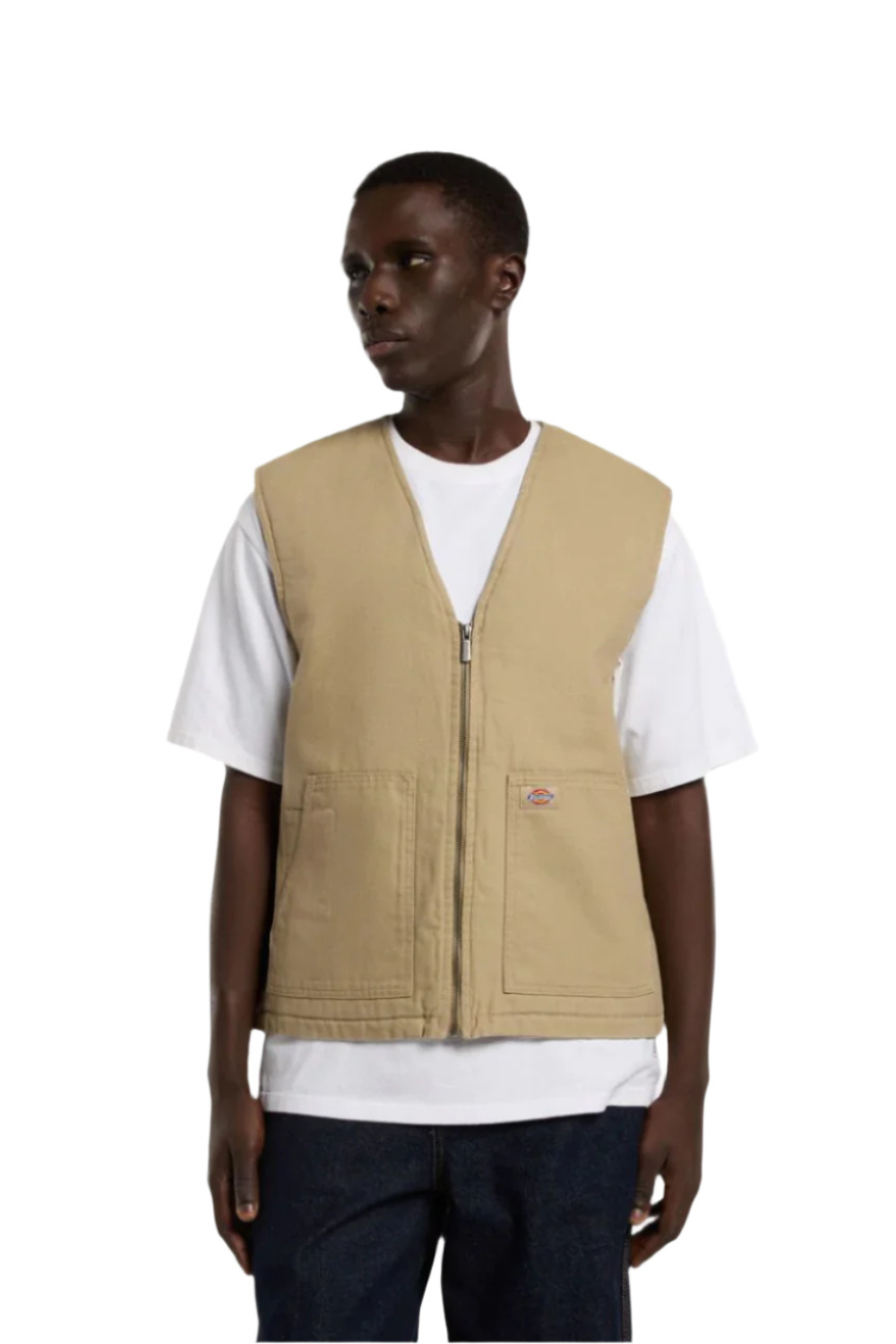 Dickies Duck Canvas Summer Vest Sw Desert Sand