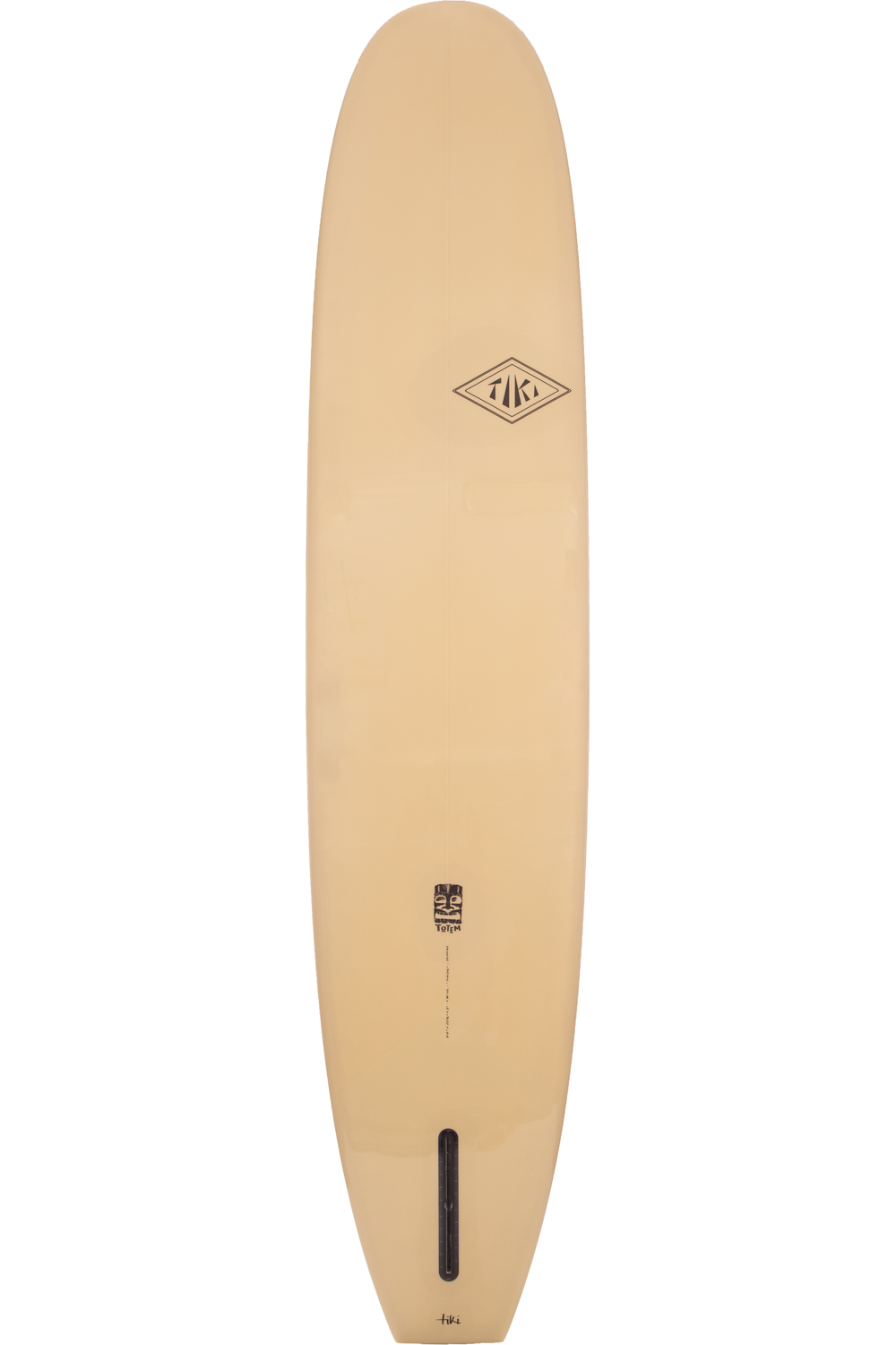 Image of Tiki Custom Surfboard - 9'6 Totem Mal - Marshmallow & White from the front