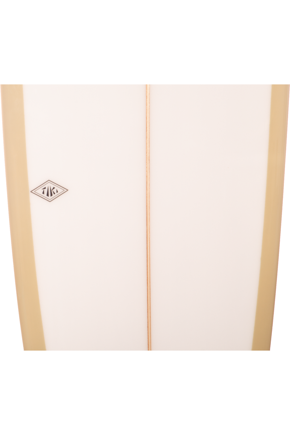 Tiki Custom Surfboard - 9'6 Totem Mal - Marshmallow & White