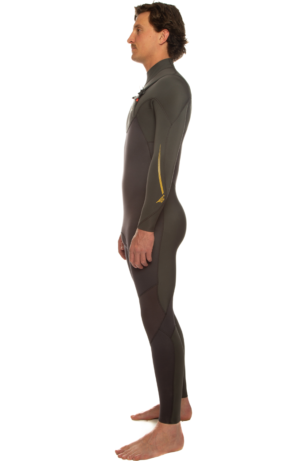 Mens Tech 3/2 Wetsuit GBS Chest Zip Steamer 2024