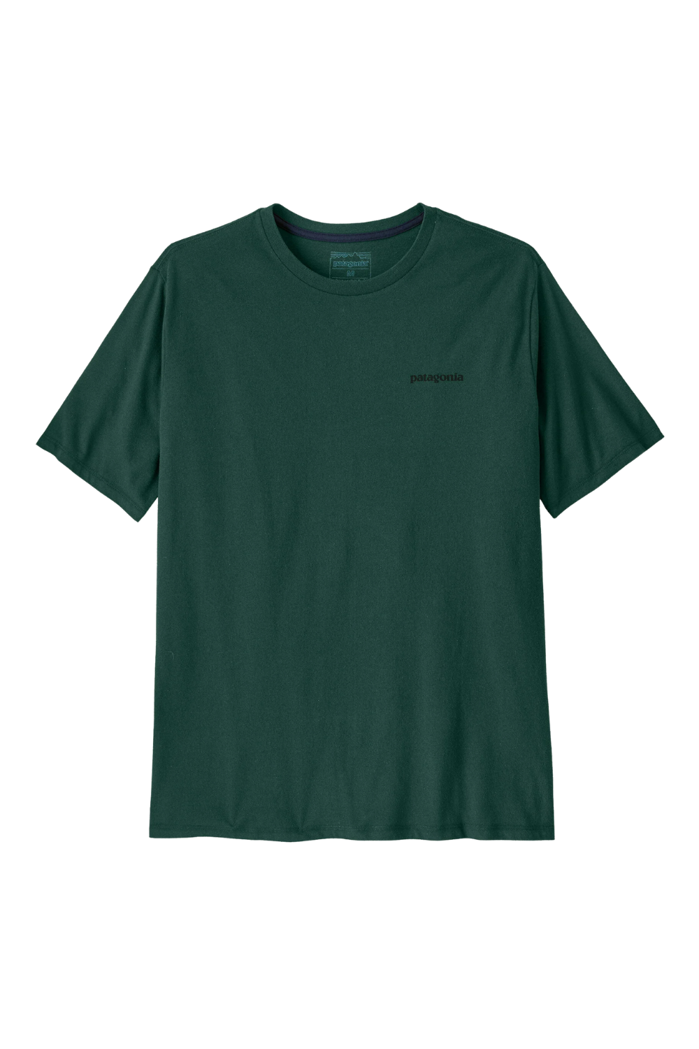 Patagonia Mens P-6 Logo Responsibili T-Shirt Cascade Green
