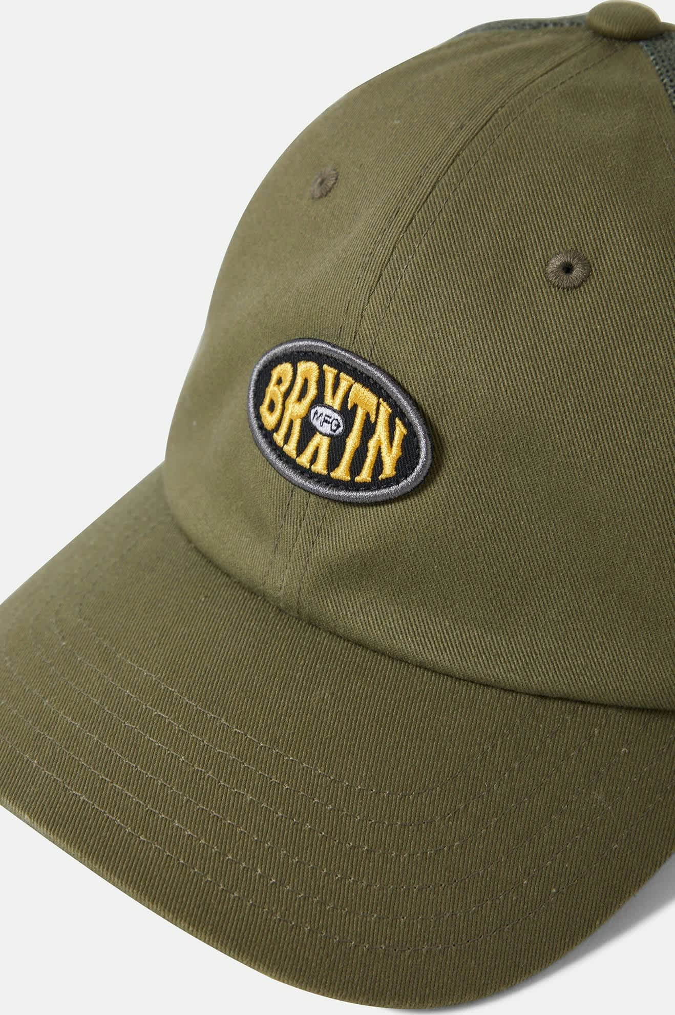 Brixton Largo Np Lp Snapback Cap Olive/Olive