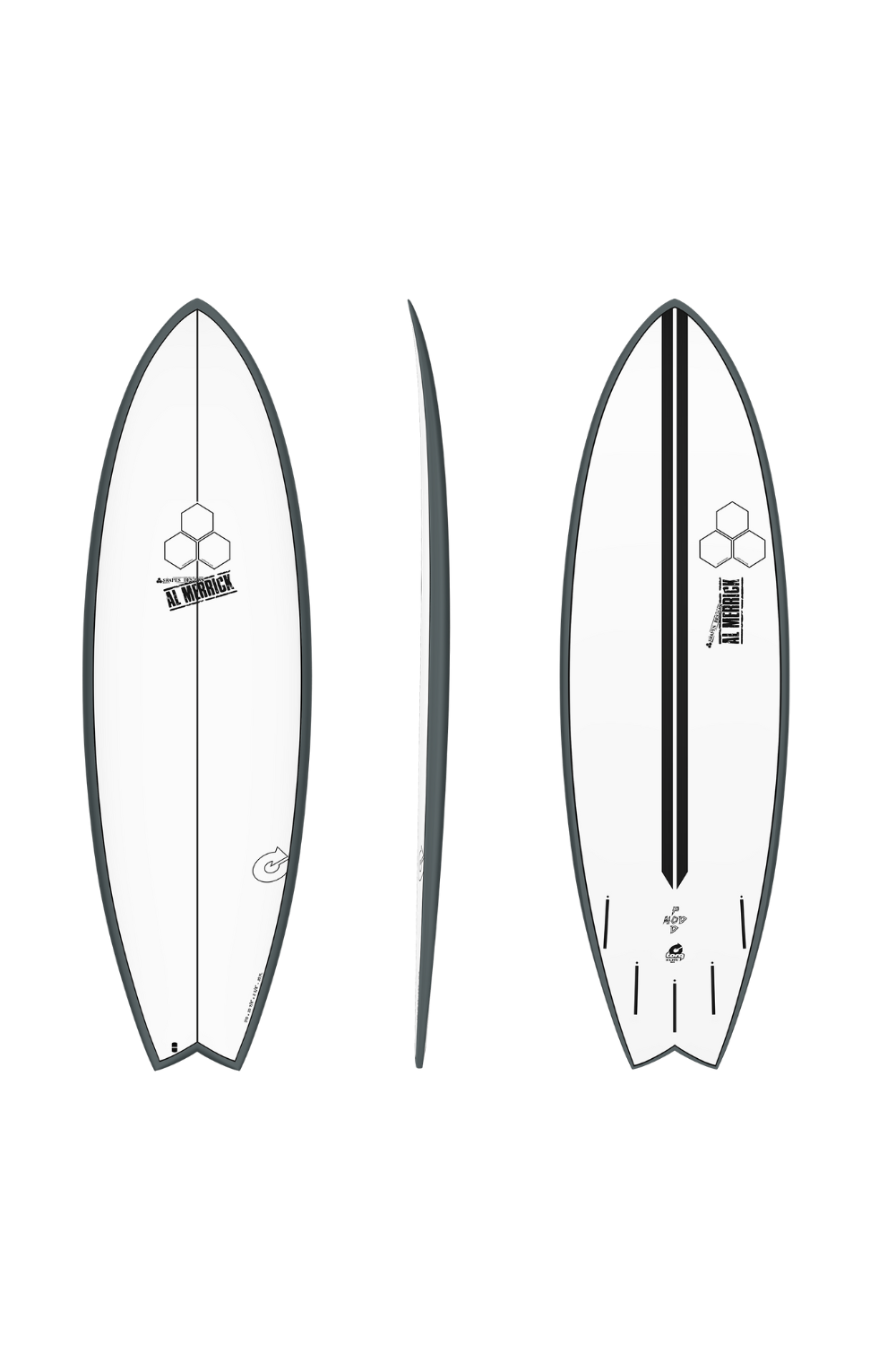 Torq X-Lite Channel Islands Podmod Surfboard Graphite