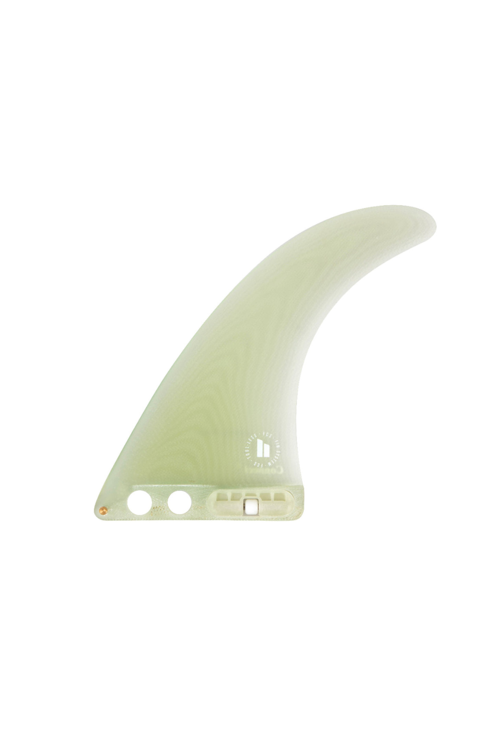 FCS II Connect Performance Glass 6" Longboard Fin Clear
