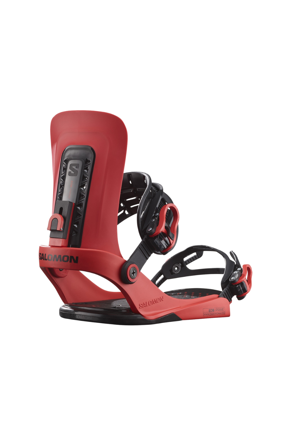 Salomon EDB Prime Unisex Snowboard Bindings Fiery Red
