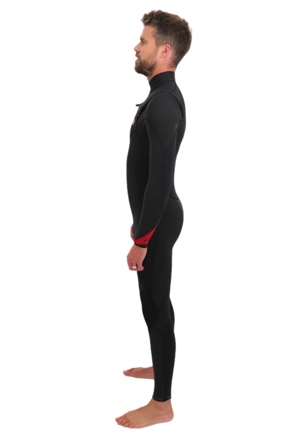 Tiki Mens Zepha2 4/3 Wetsuit GBS With Chest Zip