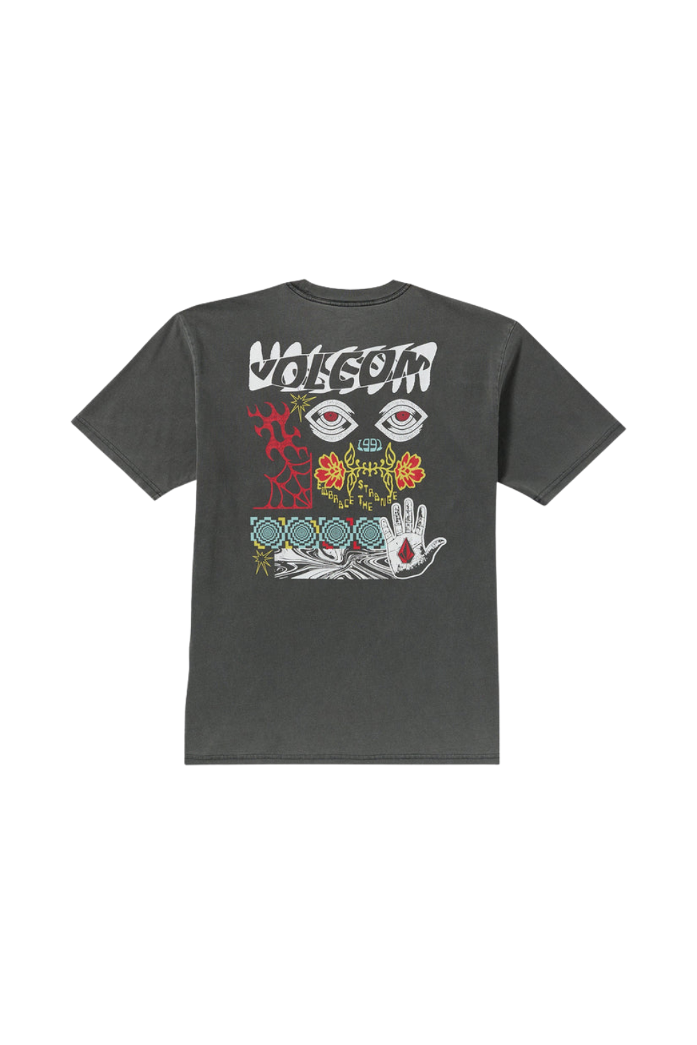 Volcom Brain Mix Short Sleeve T-Shirt Stealth