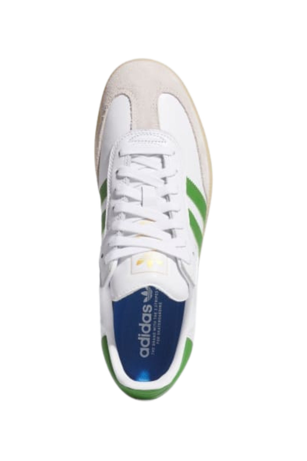 Adidas Samba Adv Shoes Cloud White / Crew Green /Gum