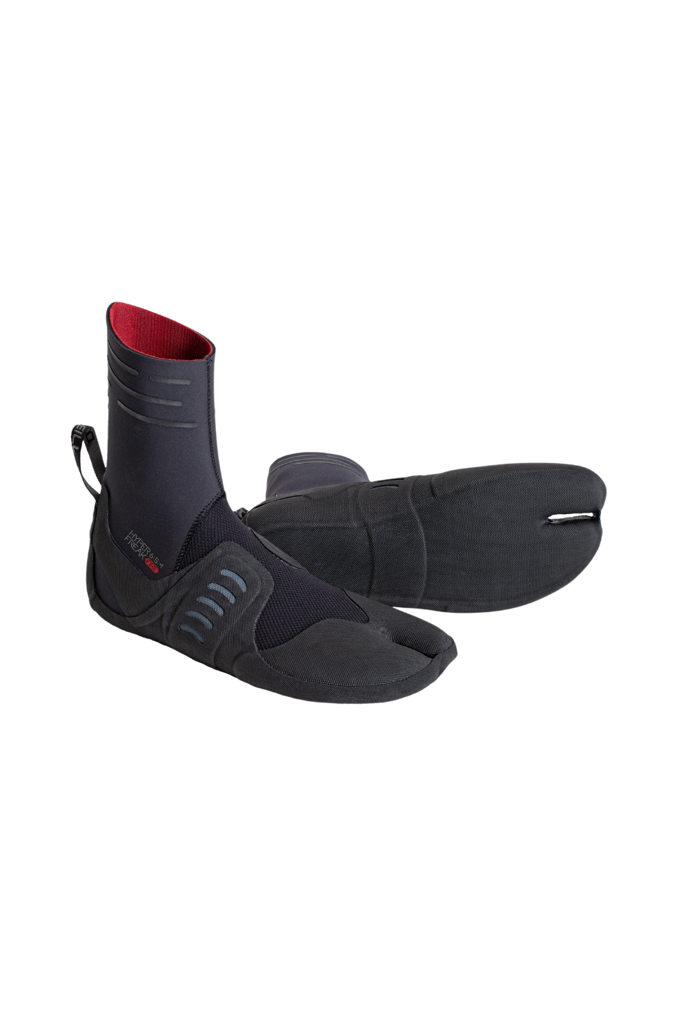 O'Neill Hyperfreak Fire 6/5/4Mm Split Toe Wetsuit Boot Black Graphite
