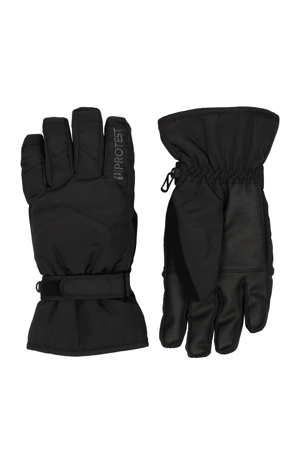Protest Barkar Snow Gloves True Black