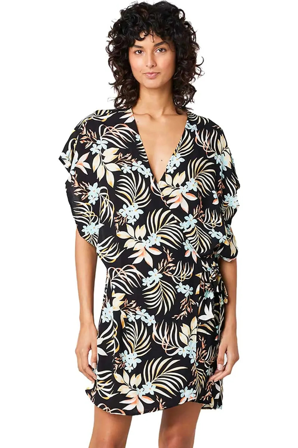 Rip Curl Sun Dance Kimono Black White