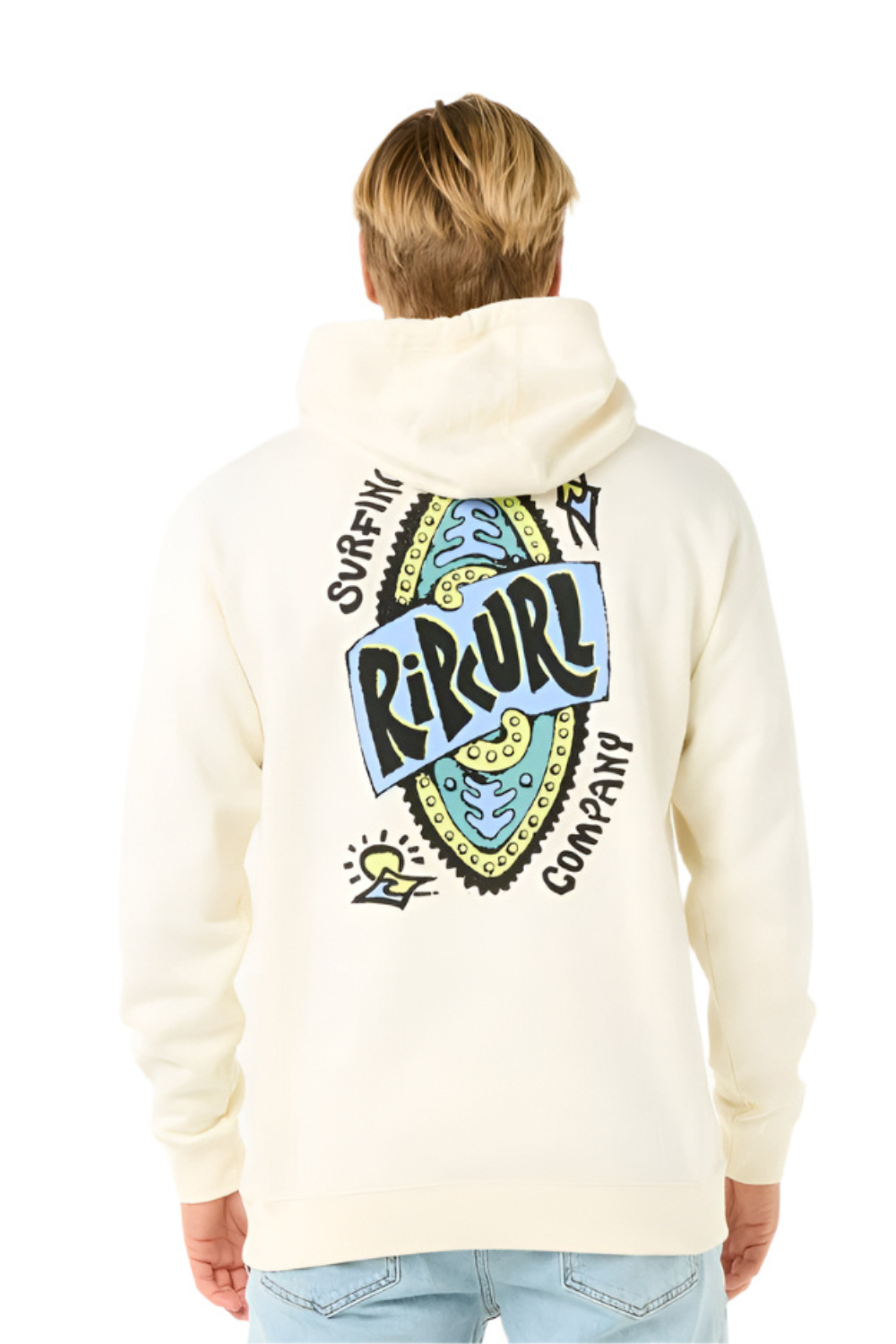 Rip Curl Shield Hoody Bone