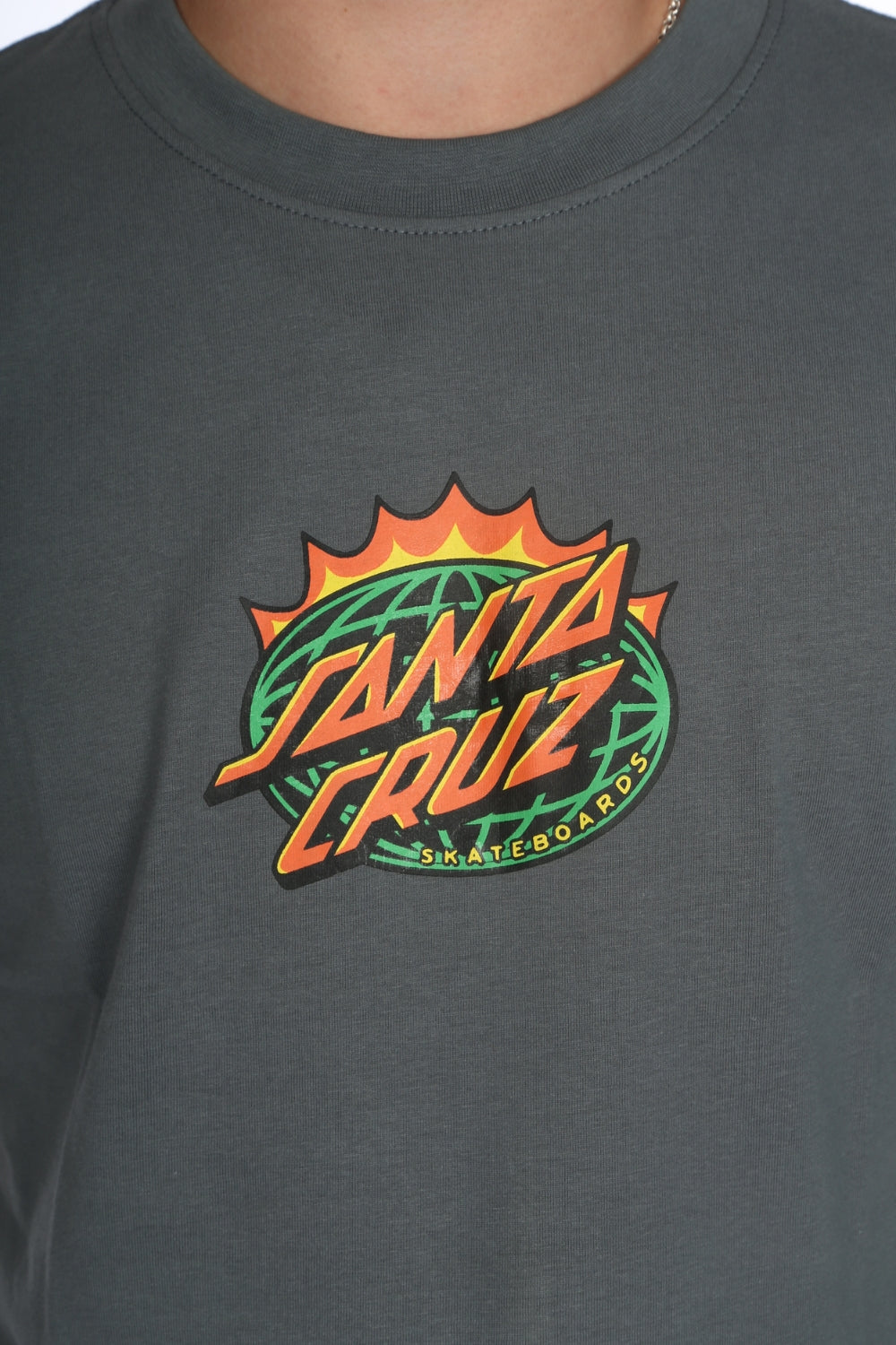 Santa Cruz Kendall End Of The Dot T-Shirt Storm Grey