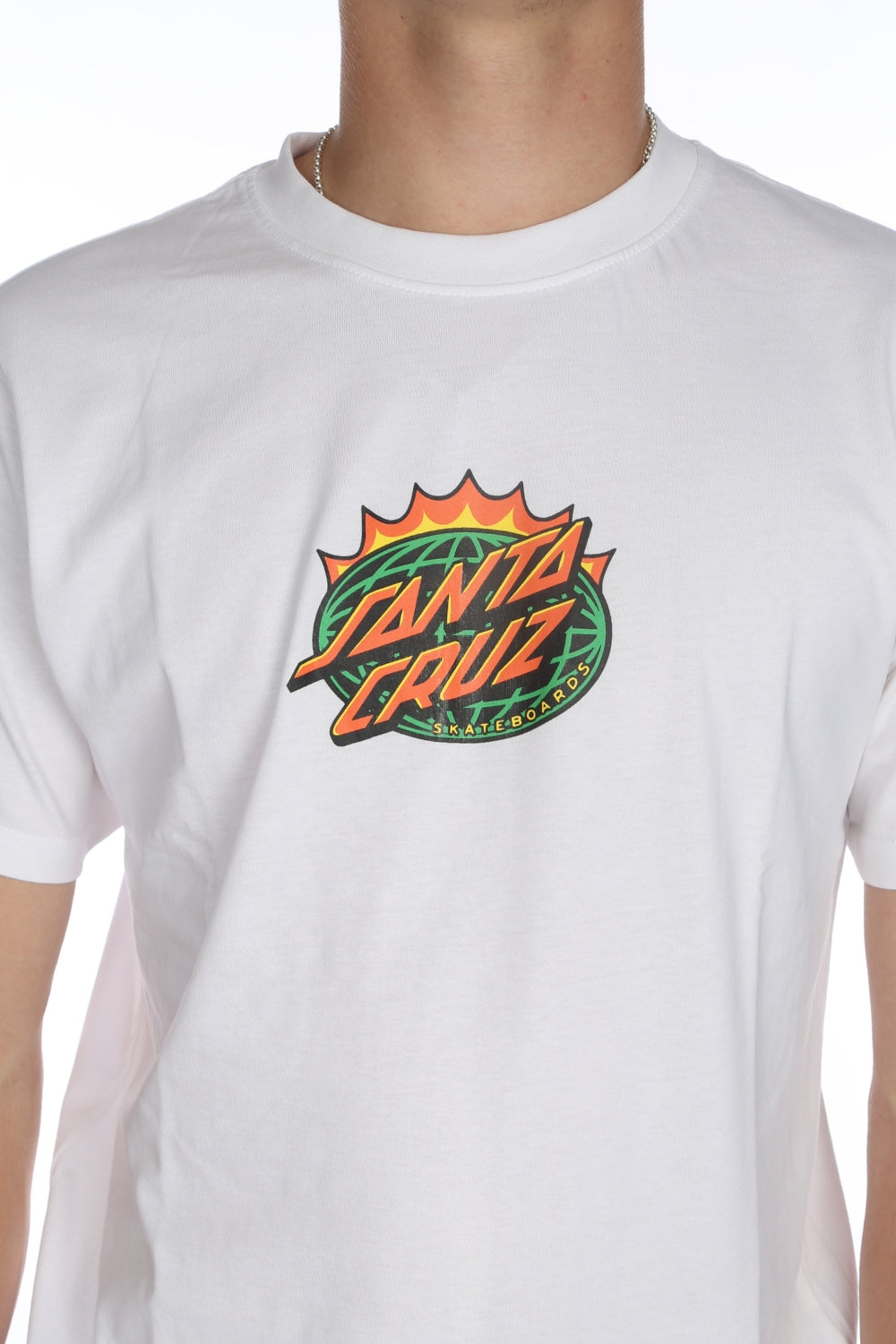 Santa Cruz Kendall End Of The Dot T-Shirt White