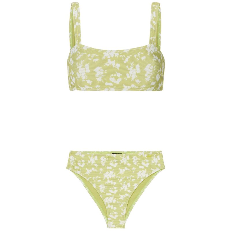 Protest Prtcosco Bandeau Bikini Sour Green