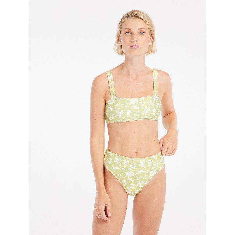 Protest Prtcosco Bandeau Bikini Sour Green
