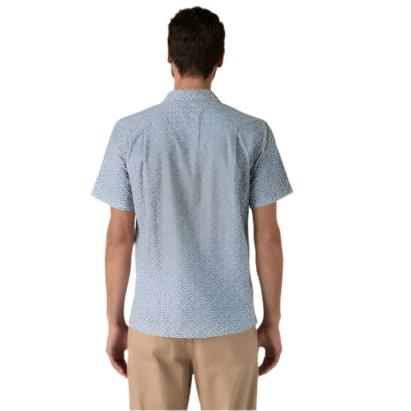 Patagonia Mens Back Step Shirt Mountain Breeze: Still Blue