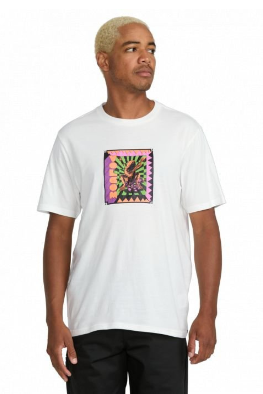 Volcom Doom Frog Short Sleeve T-Shirt Off White