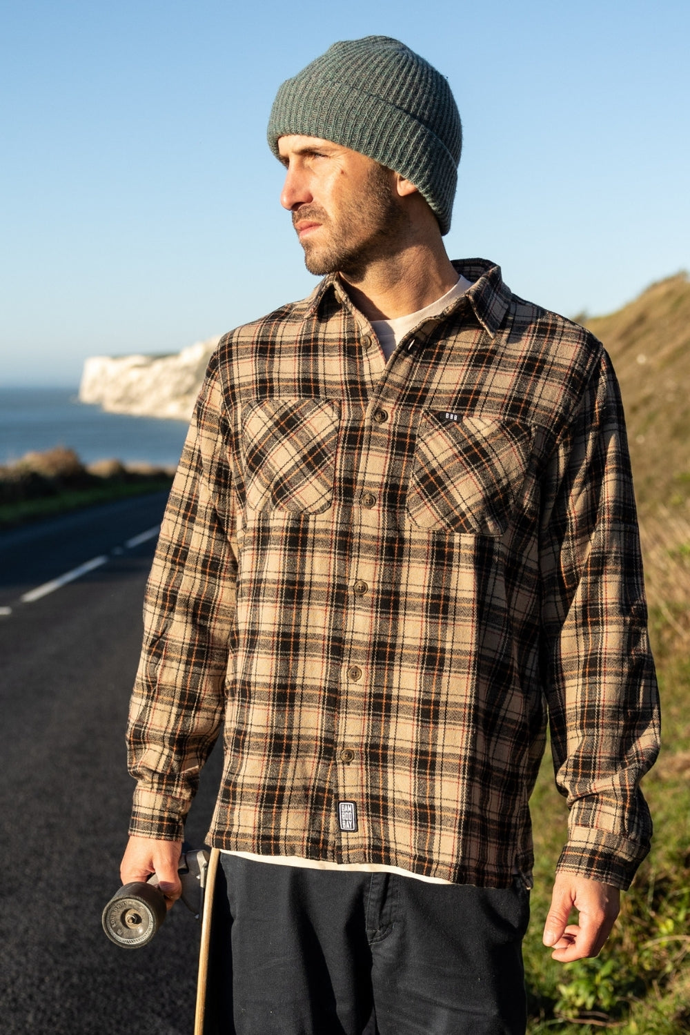 BamBooBay Sea To Sky Shirt Brown