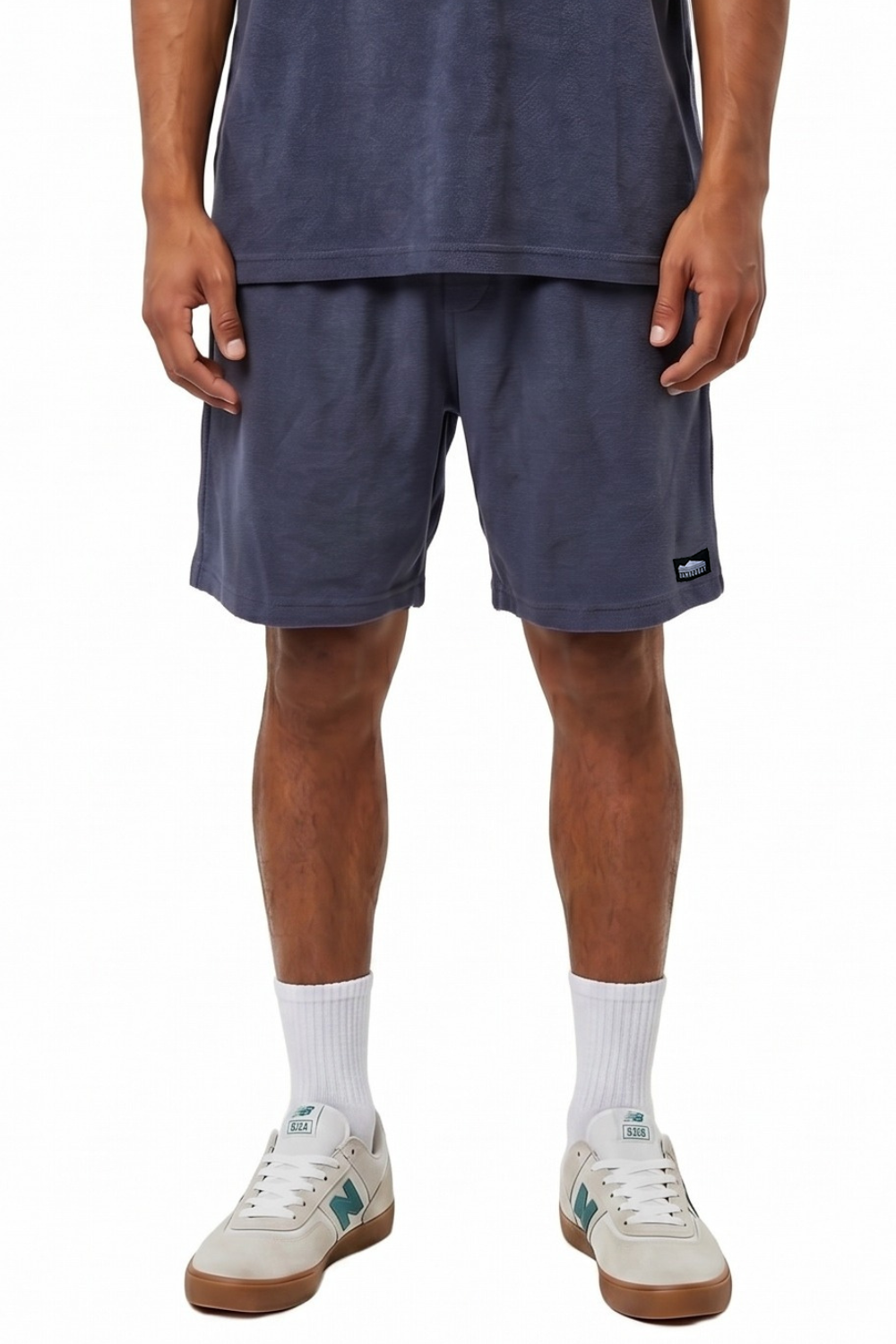 BamBooBay Lazy Terry Mens Shorts Navy