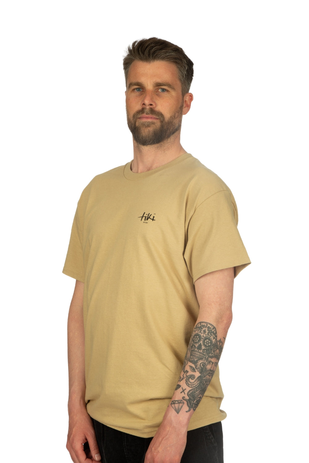 Tiki Corp T-Shirt Tan