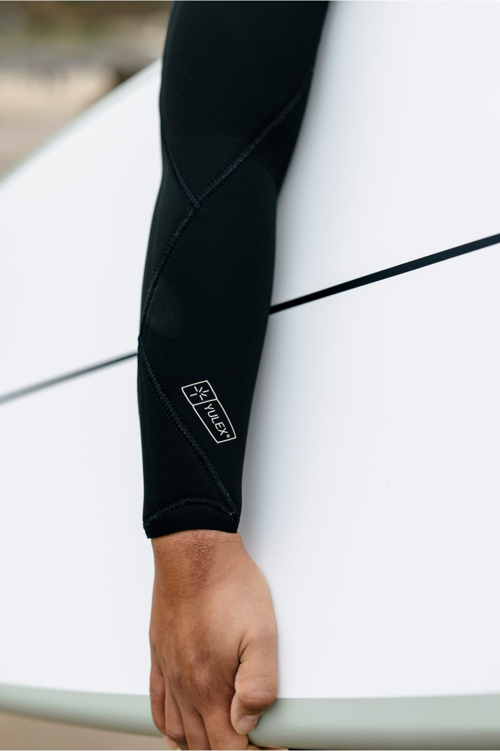 Tiki ZephaEco 5/4/3 Womens Yulex Chest Zip Hooded Wetsuit Black