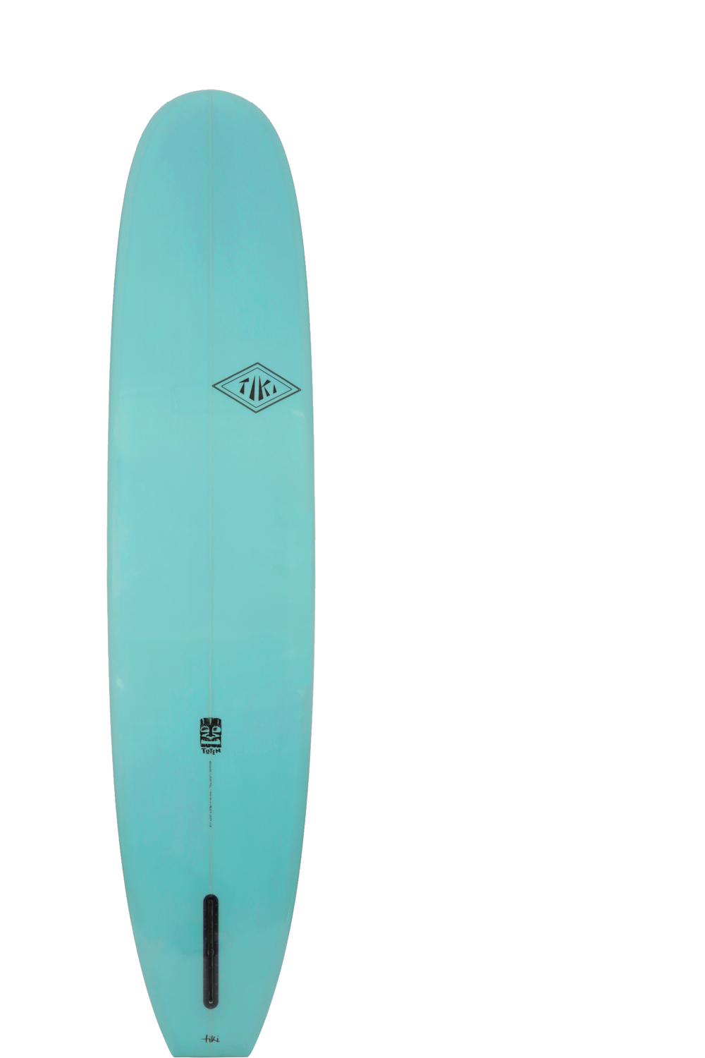 Tiki Custom Surfboard - 9'1 Totem Mal - Iced Aqua Blue