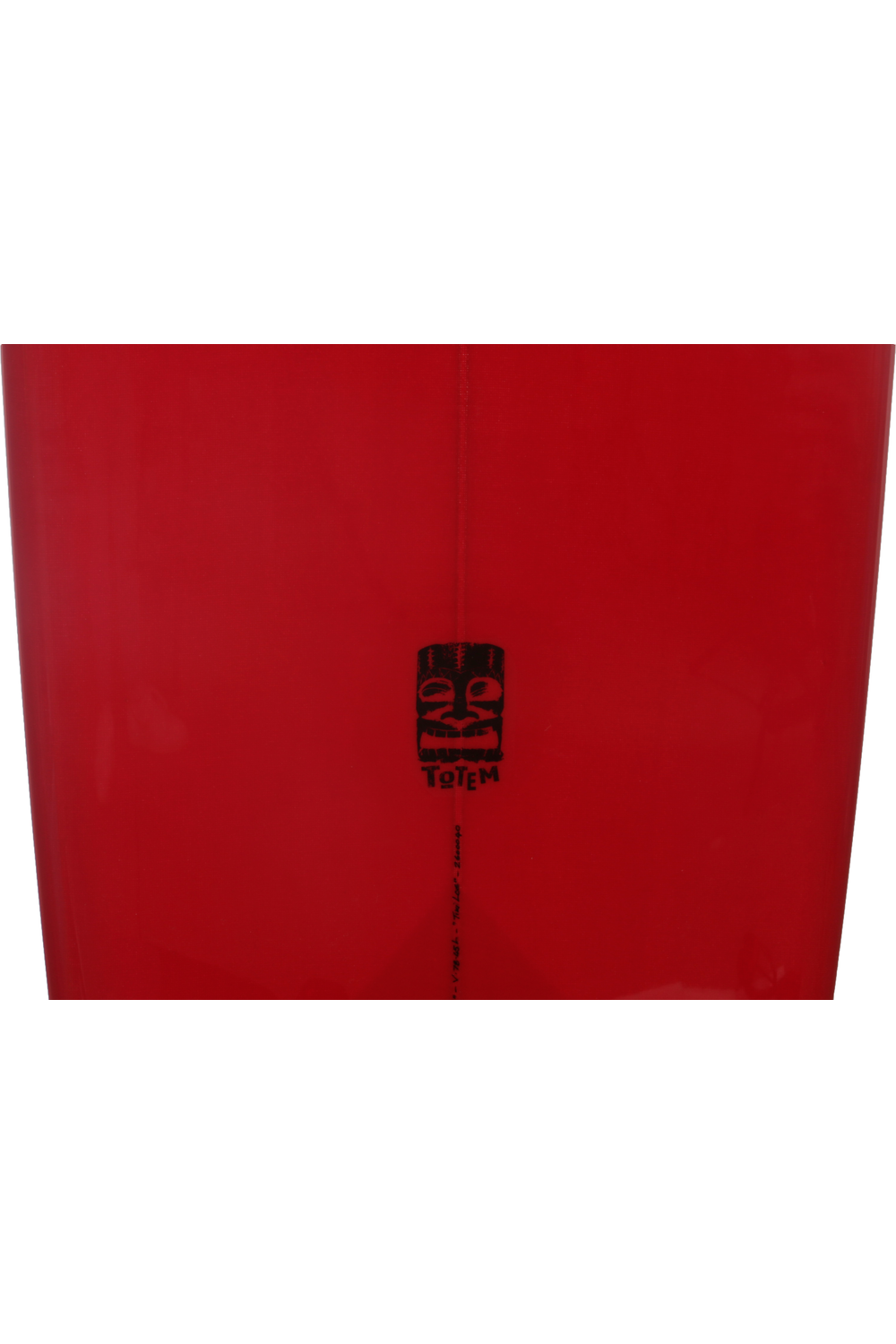 Tiki Custom Surfboard - 9'3 Totem Mal - Savvy Red