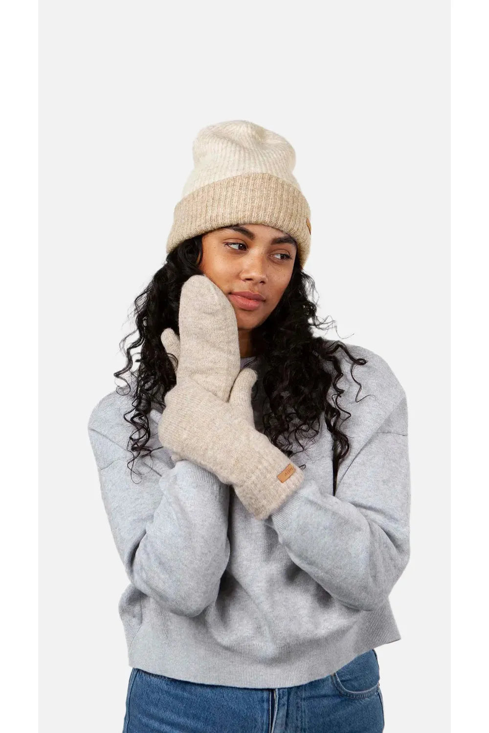 Barts Witzia Mitts Light Brown