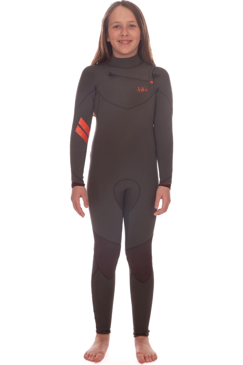 Junior Tiki Zepha 4/3 GBS Wetsuit With Chest Zip