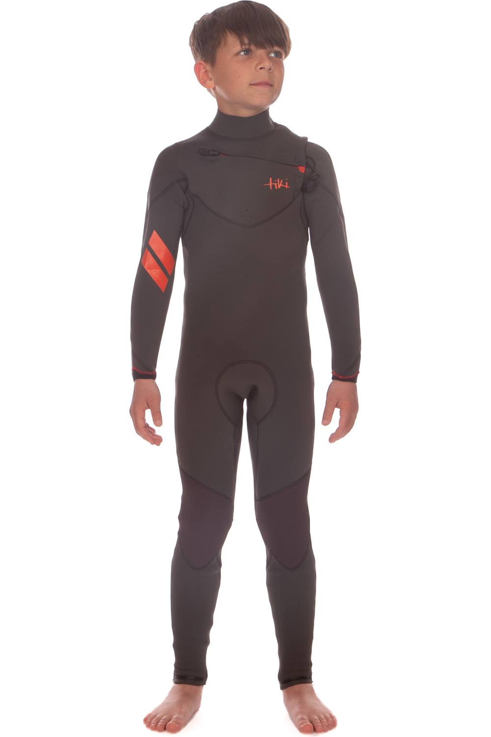 Junior Tiki Zepha 4/3 GBS Wetsuit With Chest Zip
