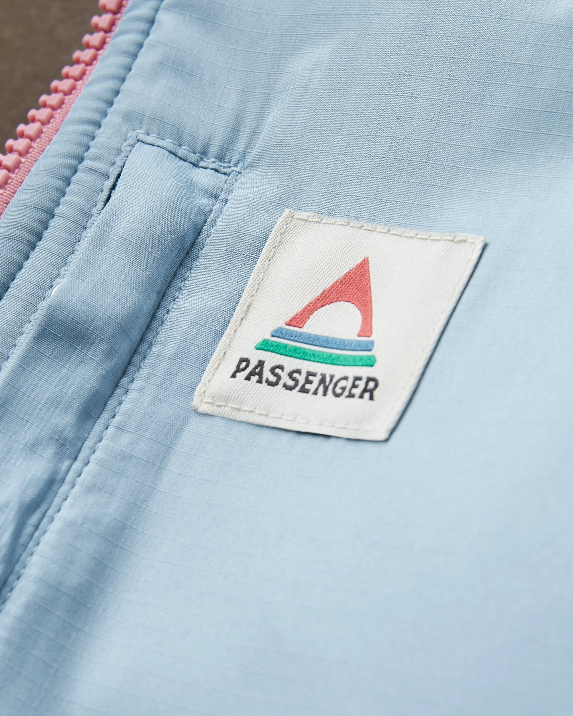 Passenger Home Womens Recycled Sherpa Fleece Oatmeal/Pink Haze