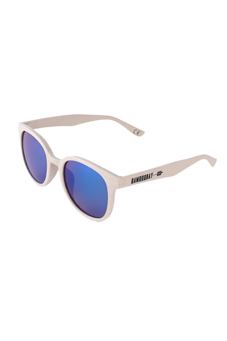 BamBooBay Swheat Round Sunnies Blue