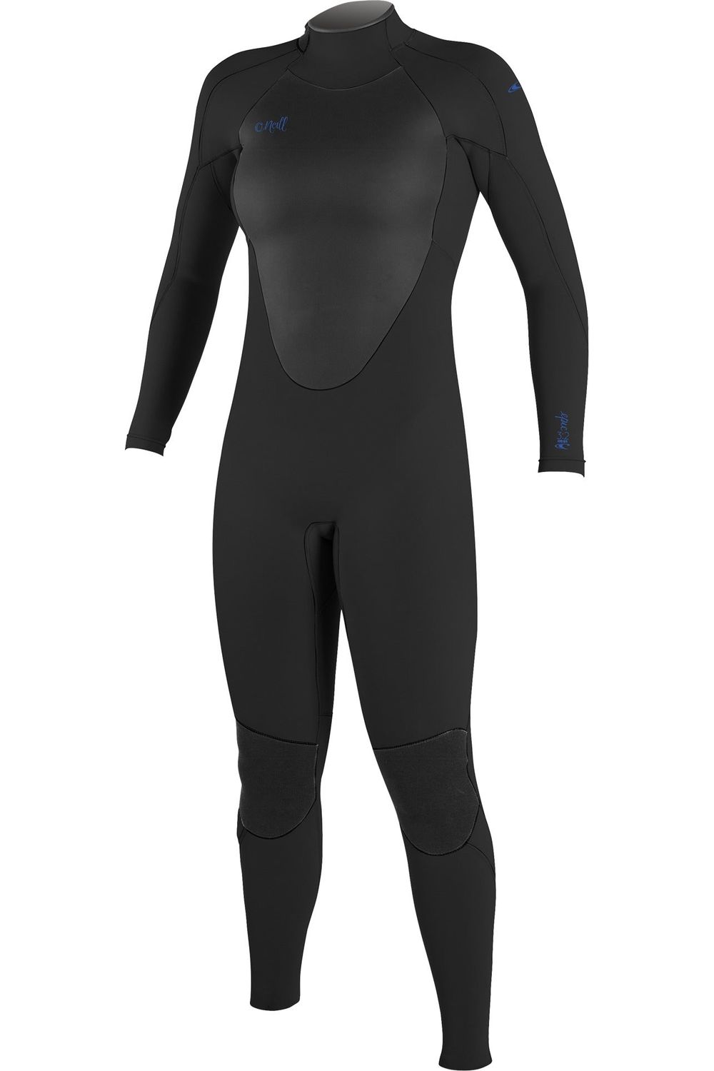 O'Neill Epic Women's Wetsuit 3/2 With Back Zip In Black