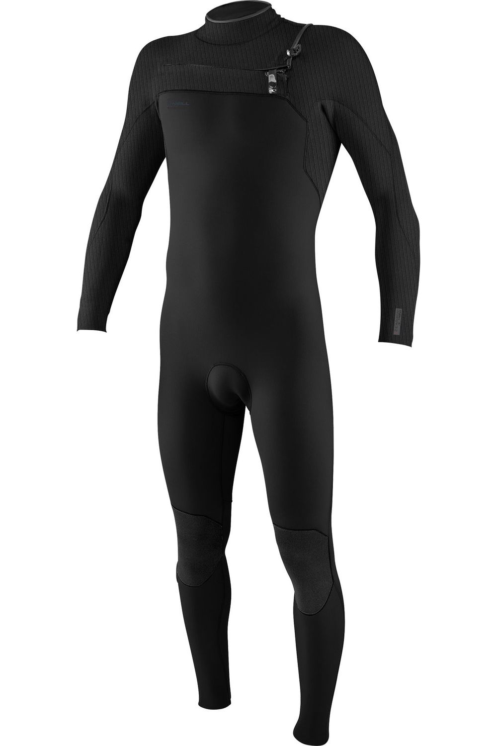 O'Neill Hyperfreak Wetsuit 3/2+ With Chest Zip In Black