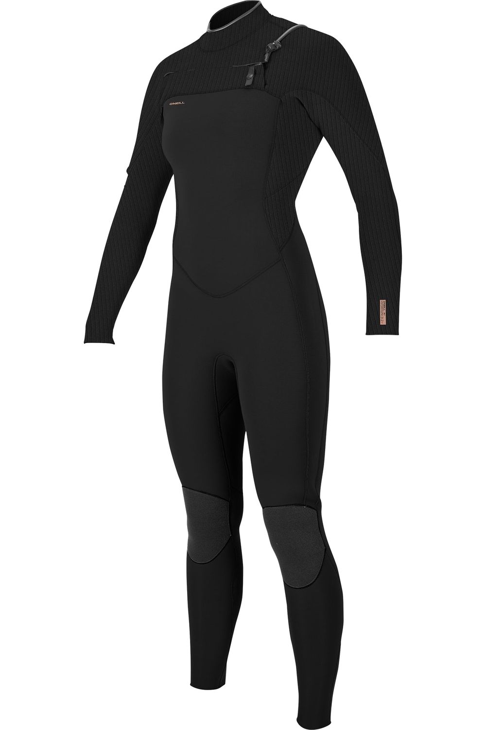 O'Neill Hyperfreak Women's Wetsuit 3/2+ With Chest Zip In Black