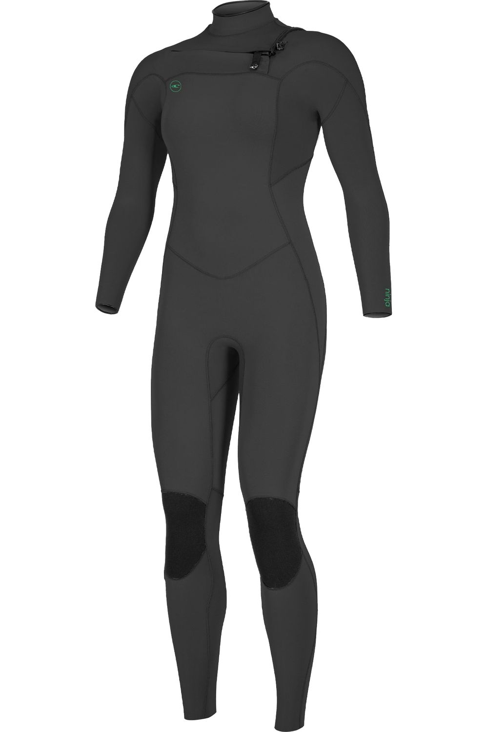 O'Neill Ninja Women's Wetsuit 4/3 Chest Zip Black
