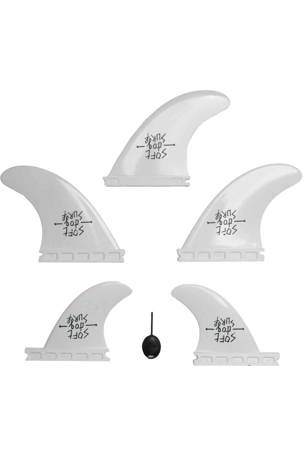 Soft Dog Alpha Dog 4'10" Surfboard With Futures 5 Fins
