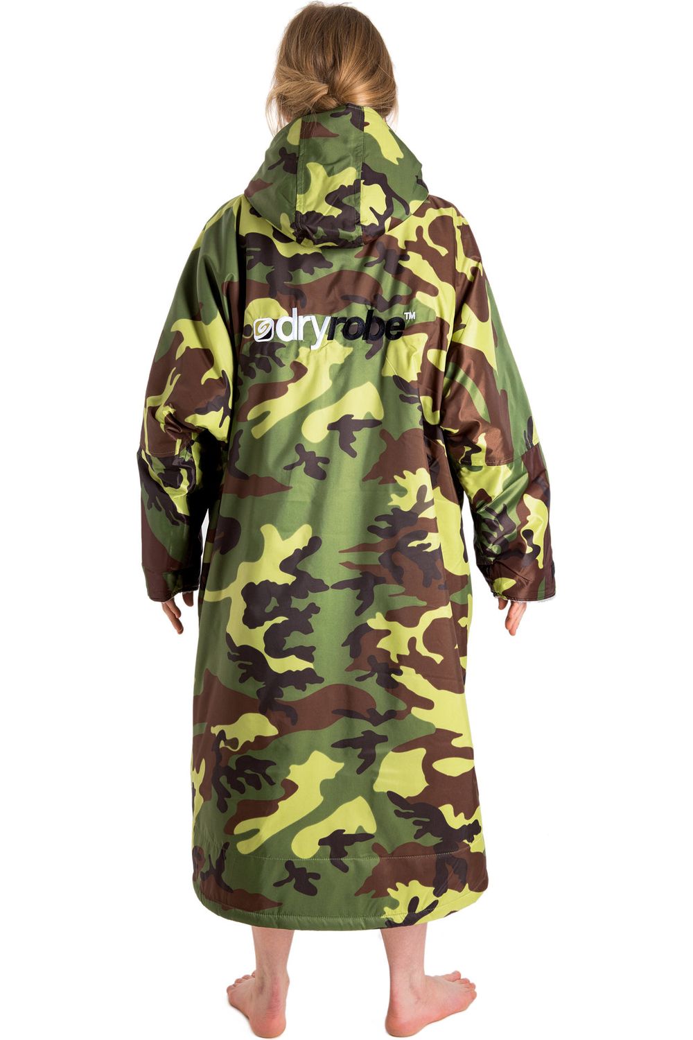 Dryrobe Advance Long Sleeve Camo/Grey