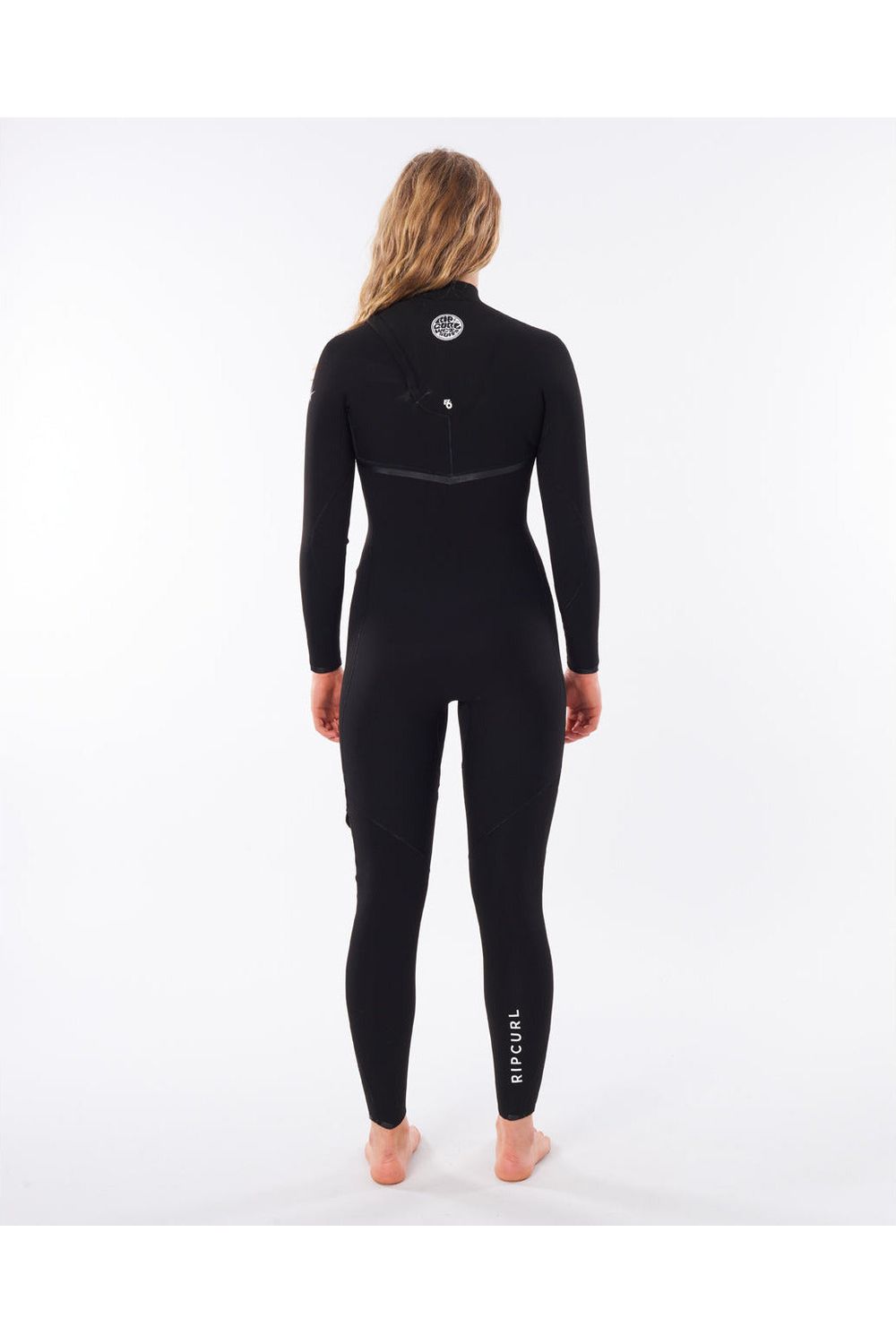 Rip Curl Womens E Bomb 5/3 Zip Free Wetsuit Black