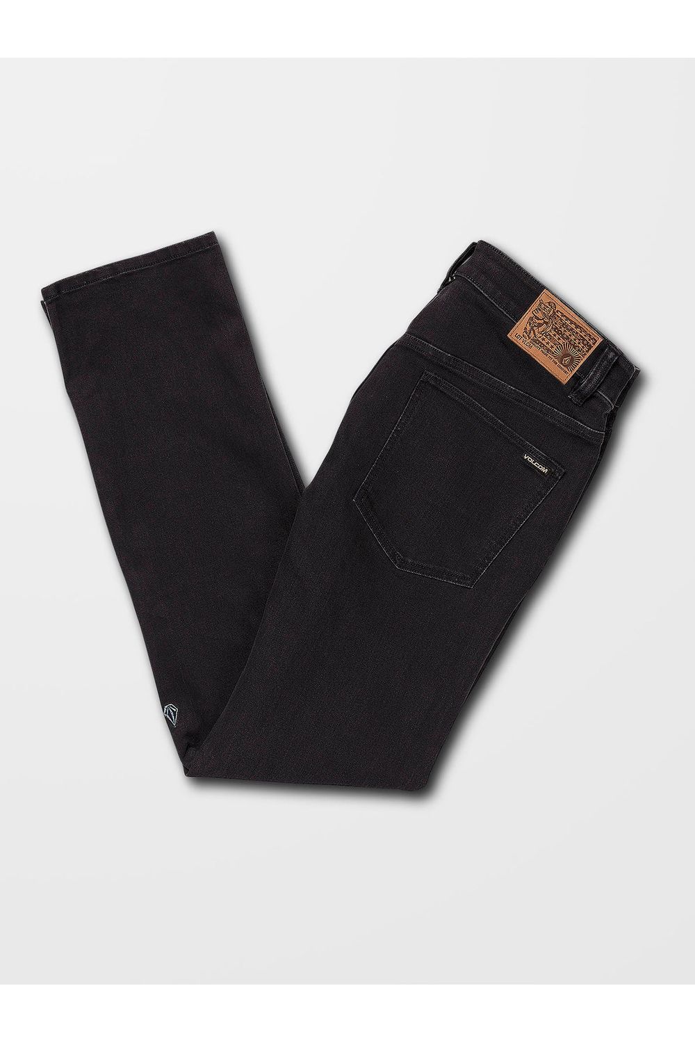 Volcom Solver Denim Jeans Black Out