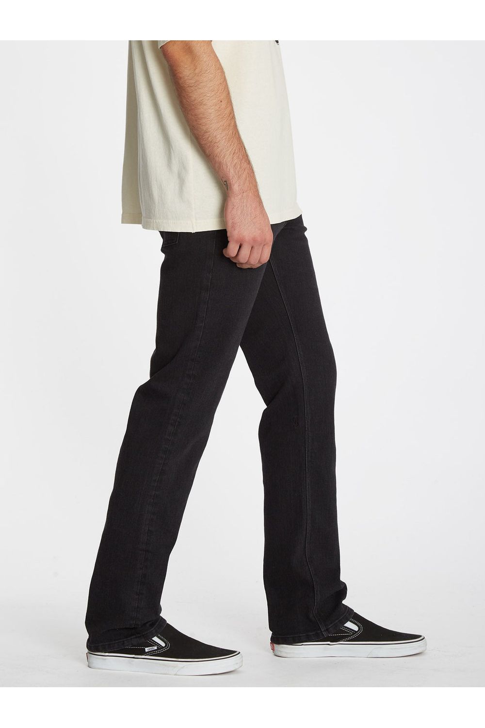 Volcom Solver Denim Jeans Black Out