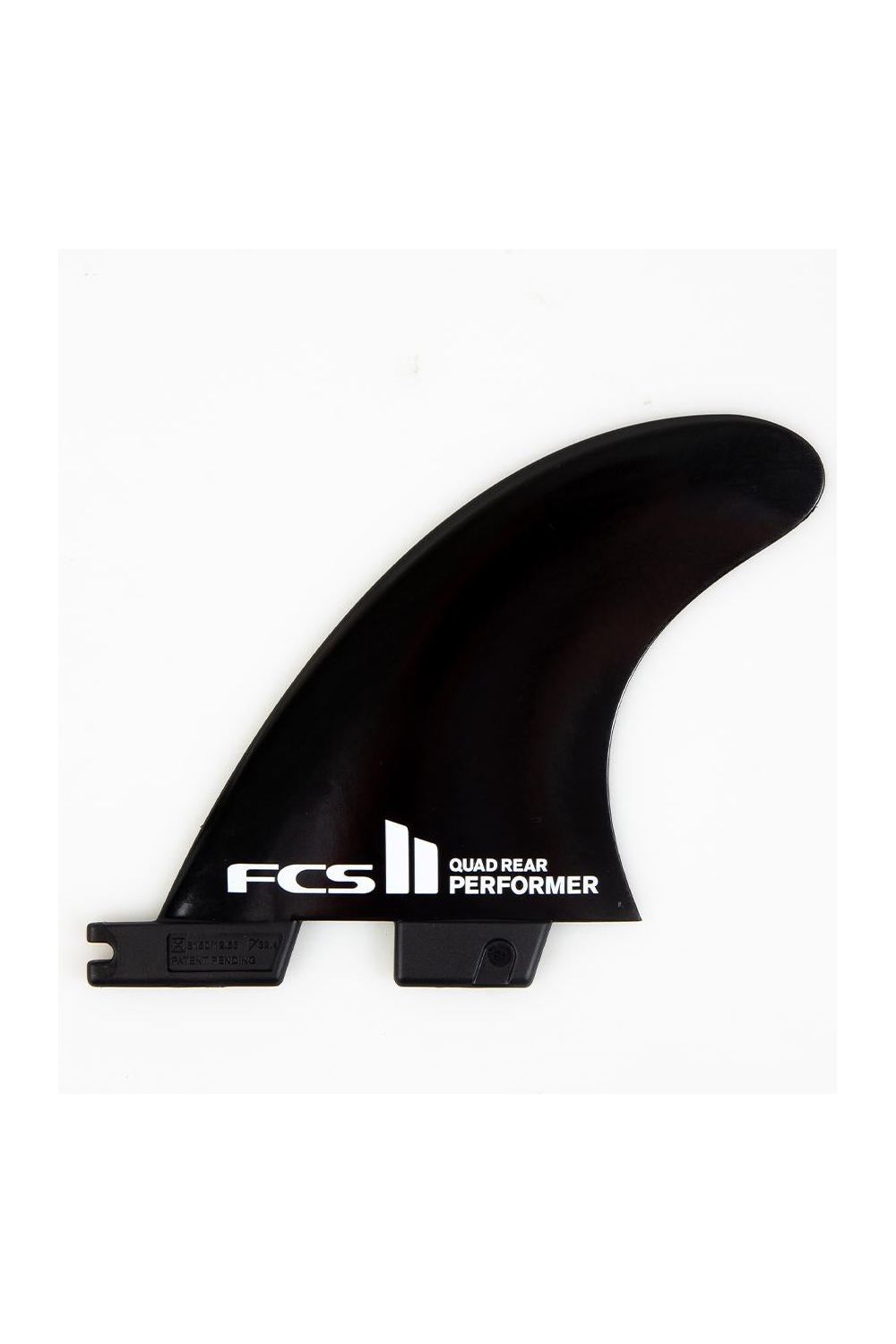 FCS II Performer Black Medium Quad Rear Retail Fins