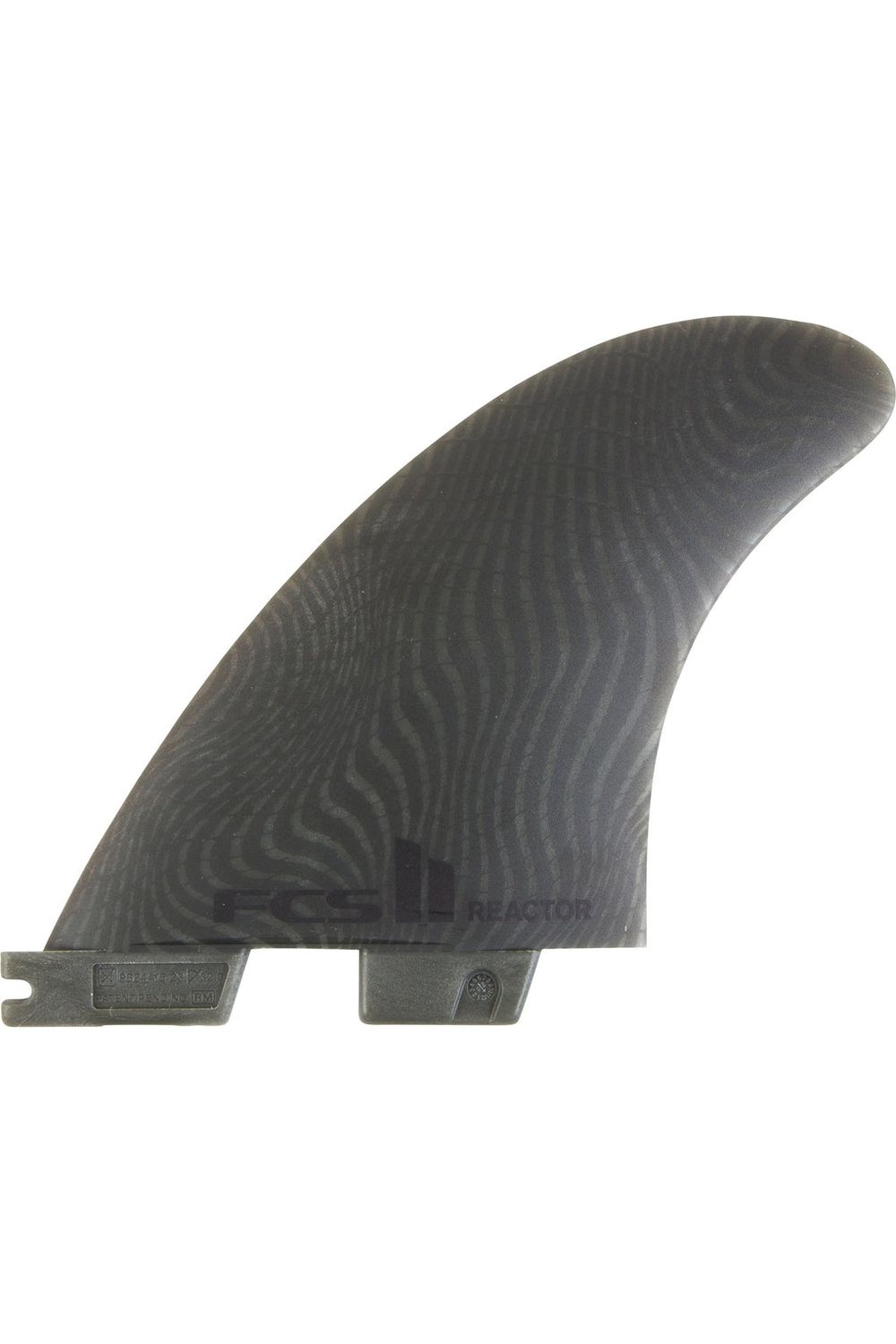 FCS II Reactor Neo Glass Medium Ash Tri Fins