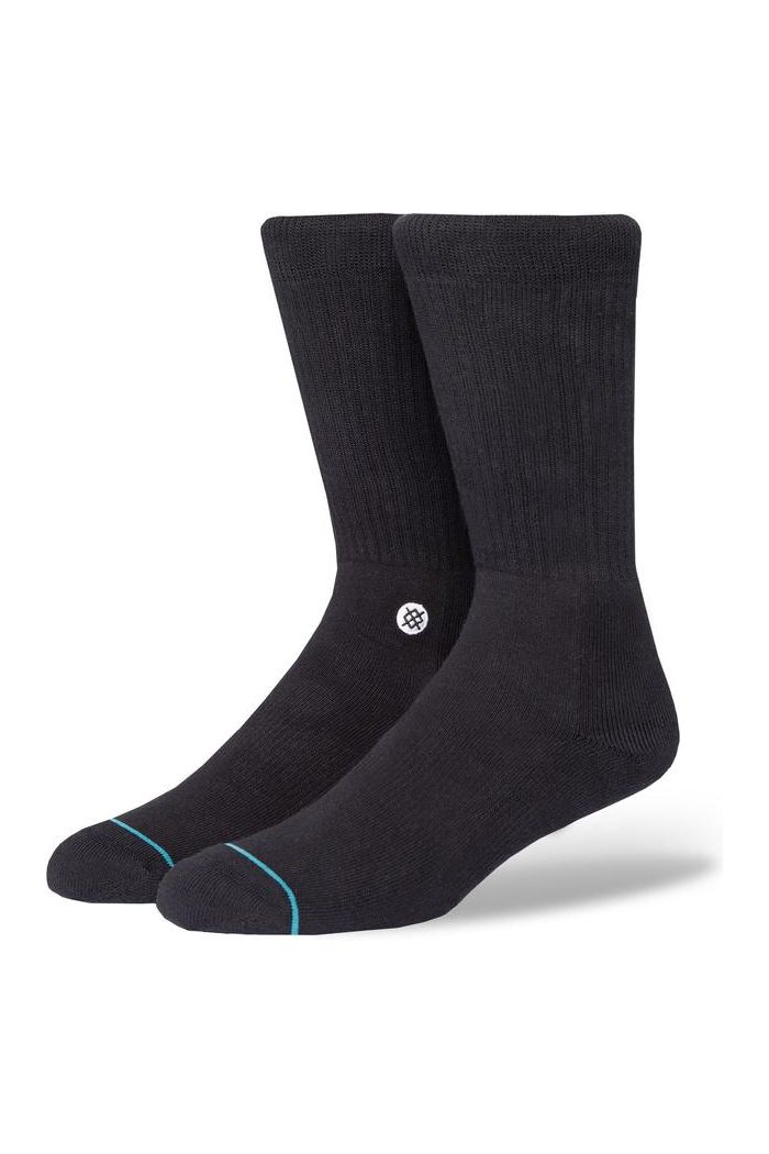 Stance Icon Crew Socks Black
